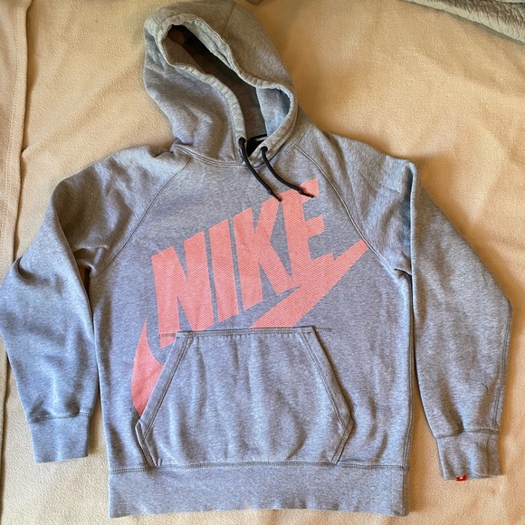Nike Tops - Nike grey hoodie
